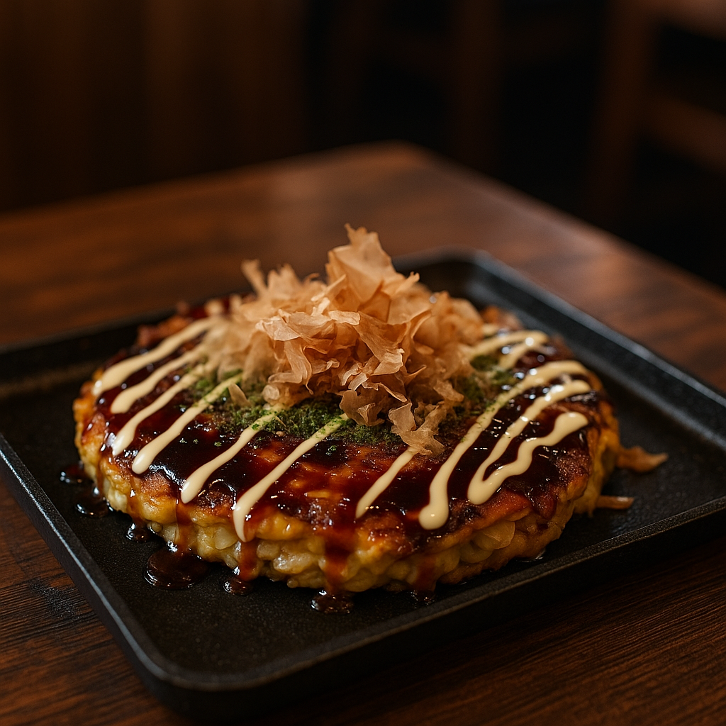 Osaka‑style okonomiyaki