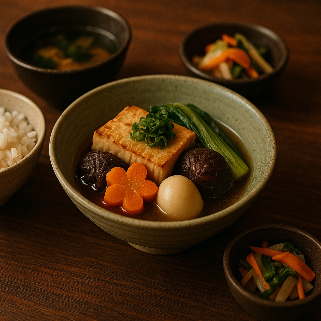 Colorful Shojin Ryori bowls